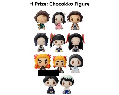 Figura tipo chocokko demon slayer exclusivo
