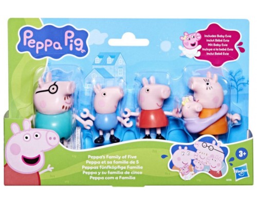 Pepa pig peppas family pack 5