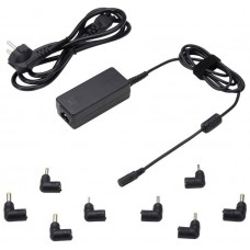 Ewent EW3963 adaptador e inversor de corriente Interior 45 W Negro
