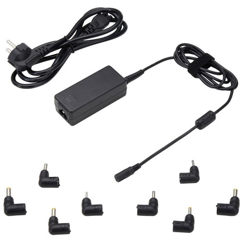 EWENT CARGADOR AUTOMATICO UNIVERSAL NOTEBOOK 45W CON 8 PUNTAS