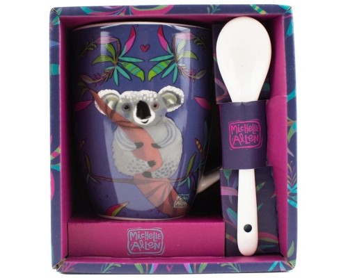 Taza con cuchara enesco koala