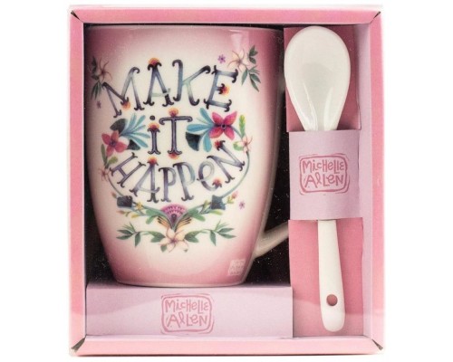 Taza con cuchara enesco make it
