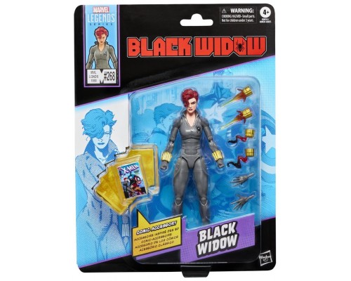 Figura hasbro marvel legends series black