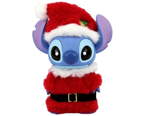 Figura enesco disney stitch pap&aacute; noel