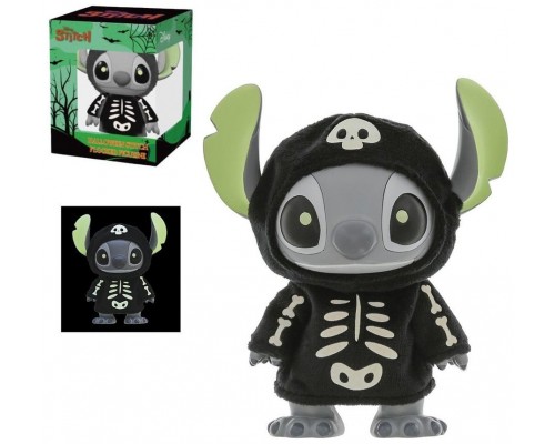 Figura enesco disney stich halloween esqueleto