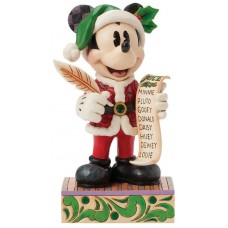 Figura enesco disney papá noel mickey