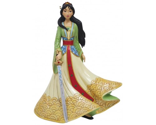 Figura enesco disney mul&aacute;n deluxe