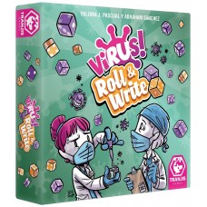 Juego mesa virus! roll & write