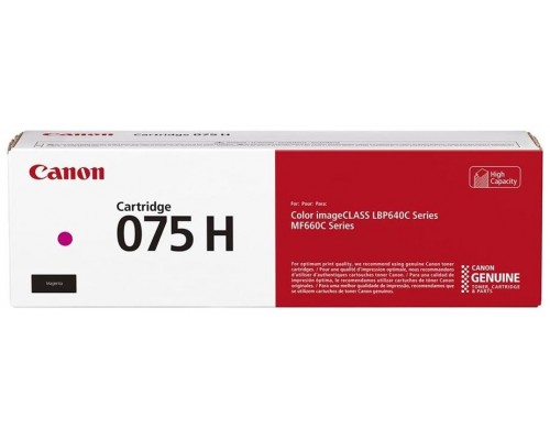 Toner canon 075 h magenta cl