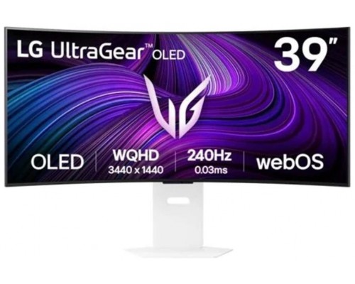 Monitor curvo gaming 39 pulgadas lg 39gx90sa - w