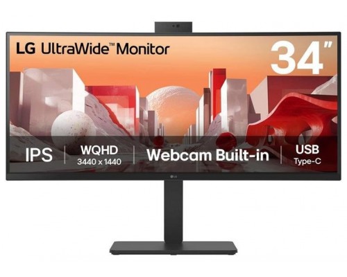 Monitor lg 34ba85qe - b 34 pulgadas wqhd 60hz