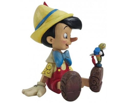 Figura enesco disney pinocchio sentado &