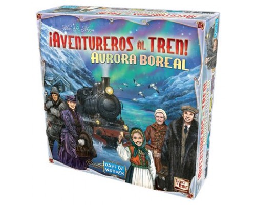 Juego mesa ¡aventureros al tren! aurora-MR9 Juego mesa ¡aventureros al tren! aurora