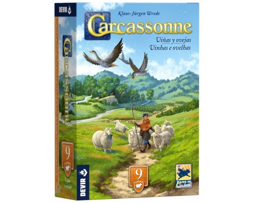 Carcassonne vi&ntilde;as ovejas exp9