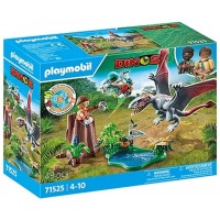 Playmobil observatorio con dimorphodon