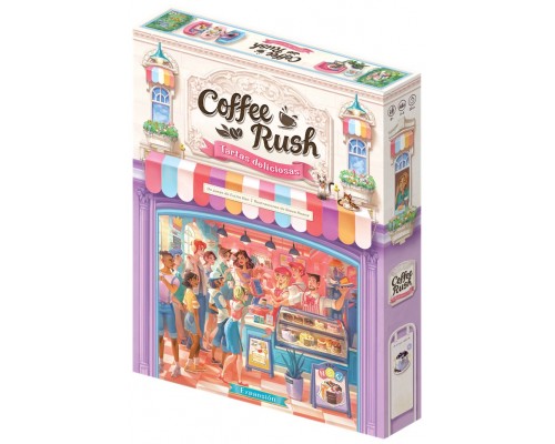 Juego mesa coffee rush: tartas deliciosas