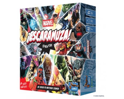 Juego mesa marvel &iexcl;escaramuza! en new