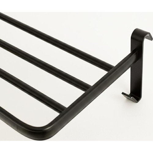 Yoevu repisa negra con ganchos compatible-MR3 Yoevu repisa negra con ganchos compatible