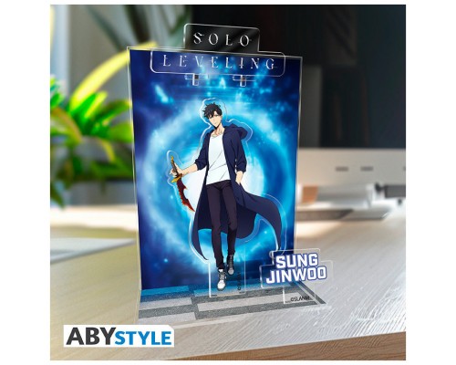 Figura acrílica solo leveling diorama jinwoo-MR3 Figura acrílica solo leveling diorama jinwoo