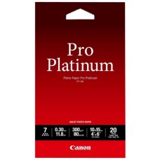 Papel fotografico canon pro platinum pt - 101