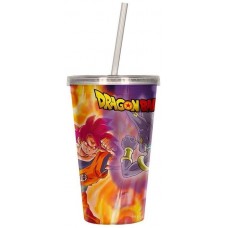Vaso lenticular 3d dragon ball super