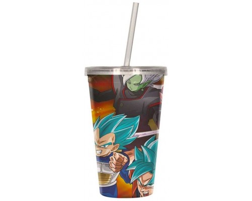 Vaso lenticular 3d dragon ball super