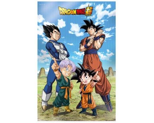 Poster 3d 58x38cm battle of gods