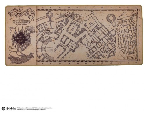 Alfombrilla escritorio harry potter el mapa