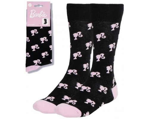 Calcetines negro barbie tu 36 43