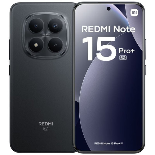 Xiaomi Redmi Note 15 Pro+ 5G 12Gb 512Gb 6.83"Black-IA37 Xiaomi Redmi Note 15 Pro+ 5G 12Gb 512Gb 6.83"Black