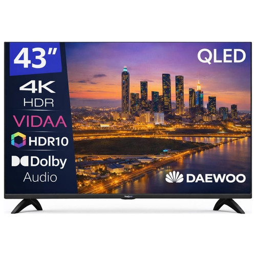 Tv daewoo 43 pulgadas qled 4k uhd-MR18 Tv daewoo 43 pulgadas qled 4k uhd