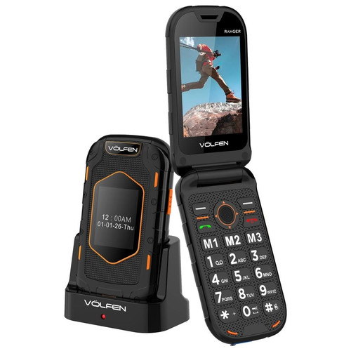 Telefono movil volfen ranger tipo concha