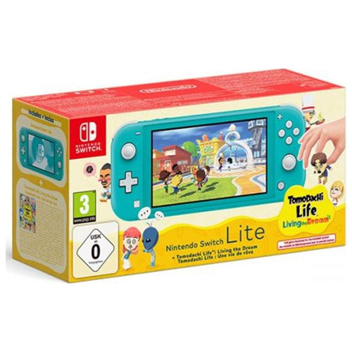 Consola nintendo switch lite + tomodachi-MR18 Consola nintendo switch lite + tomodachi