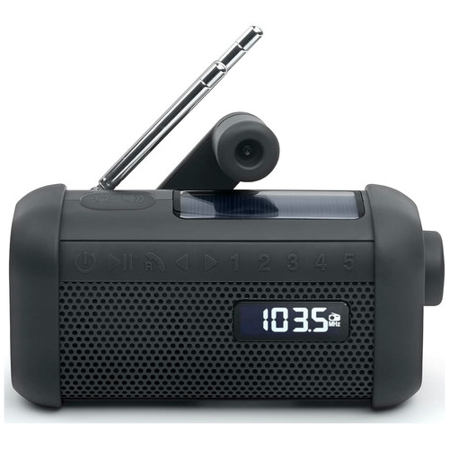 MUSE MH-08MB BLACK / RADIO PORT&Aacute;TIL SOLAR