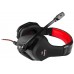 Mars Gaming MH2 auricular y casco Auriculares Diadema Negro, Rojo
