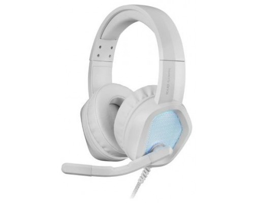 Headset Mars Gaming Mh320 White Hi-fi Ultra-bass 3d