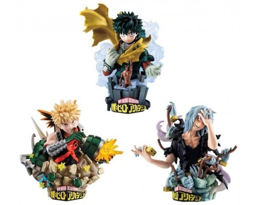 Pack 3 figuras megahouse petitrama ex