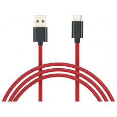 CABLE XIAOMI MI BRAIDED USB TYPE-C 100CM RED