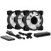 KIT 3xVENTILADOR INTERNO ARGB AEROCOOL MIRAGE 12x12mm