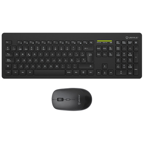 TECLADO Y MOUSE UNYKAch WIRELESS MK212 PRO SLIM 2.4G-DN3 TECLADO Y MOUSE UNYKAch WIRELESS MK212 PRO SLIM 2.4G