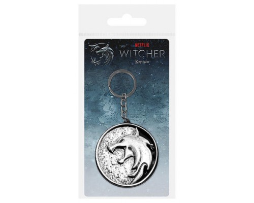 LLAVERO DE METAL THE WITCHER THE WOLF PYRAMID REDSTRING MK39254