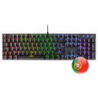 TECLADO MECANICO EN PORTUGUES MARS GAMING MK422 BLACK