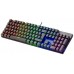 TECLADO MECANICO MARS GAMING MK422 BLACK SWITCH MARRON