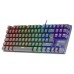 TECLADO MECANICO COMPACTO TKL MARS GAMING MK80 BLACK