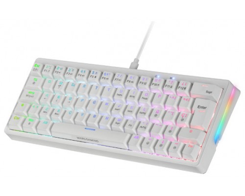 TECLADO MARS GAMING COMPACTO MKMINIPROWBES HOT-SWAP