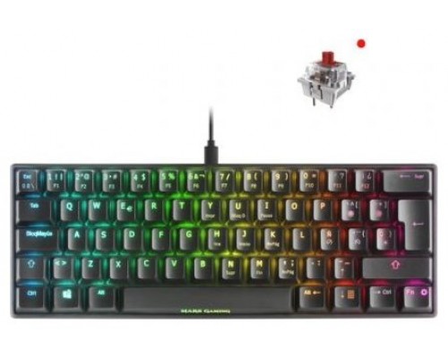 Teclado Mecanico Ultra Compacto Mars Gaming Mkmini