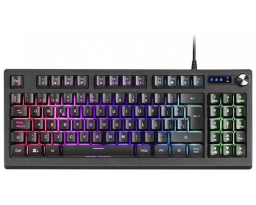 TECLADO H-MECANICO COMPACTO TKL MARS GAMING MKREVO