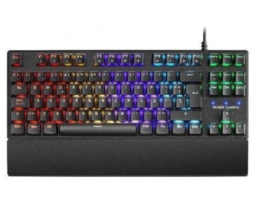 TECLADO MECANICO COMPACTO TKL MARS GAMING MKXTKL