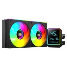 REFRIGERACION LIQUIDA FRGB ML-LCD PRO 240 NEGRO MARS GAMING (Espera 4 dias)-SX7 REFRIGERACION LIQUIDA FRGB ML-LCD PRO 240 NEGRO MARS GAMING (Espera 4 dias)