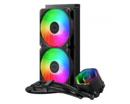 Cooler Master MasterLiquid 240 Core II Procesador Kit de refrigeración líquida 12 cm Negro